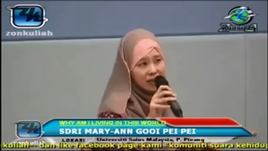 Mary-Ann Gooi Pei Pei, Former Buddhist, Malaysia